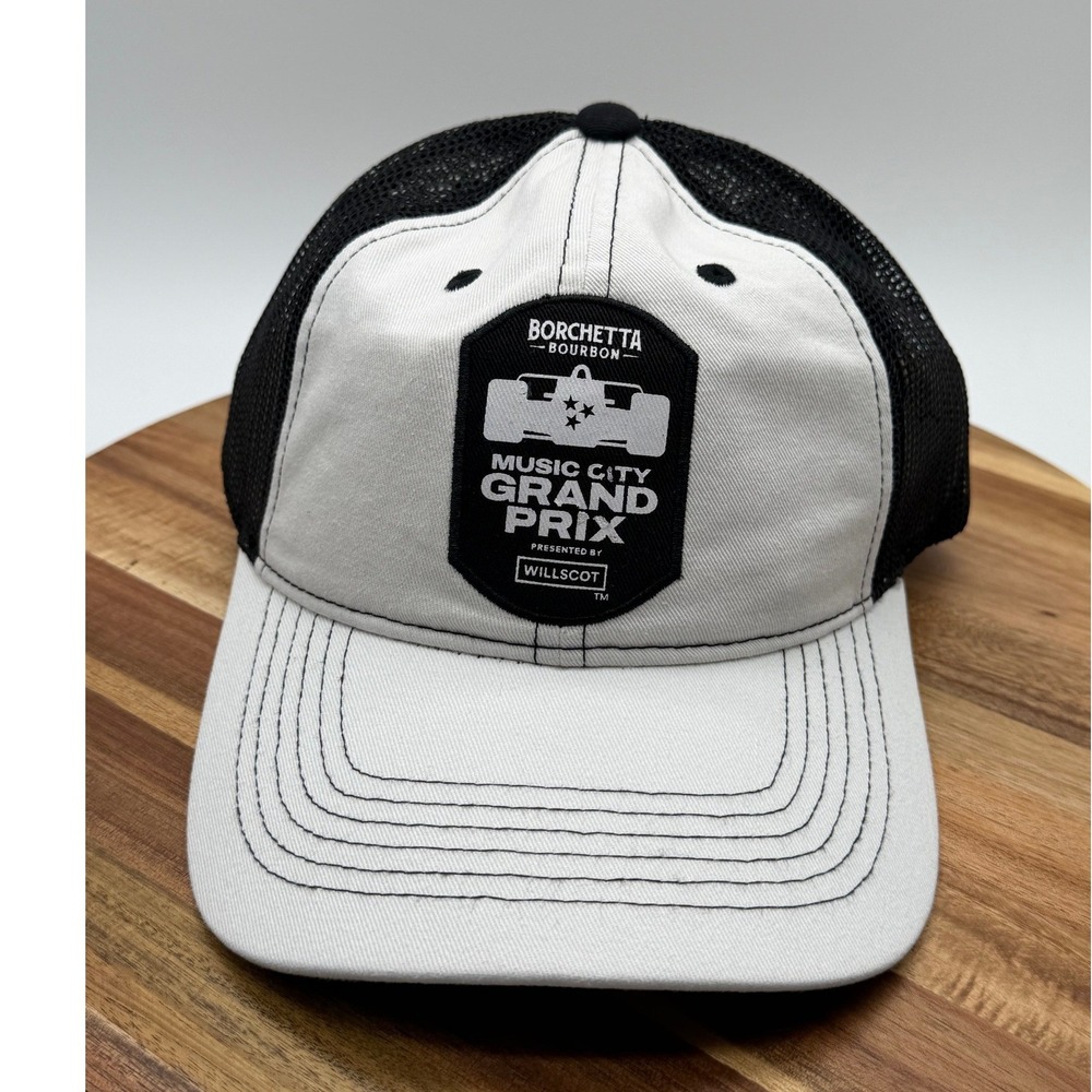 IndyCar Music City Grand Prix Nashville 2025 Trucker Hat Borchetta Bourbon 0847‎